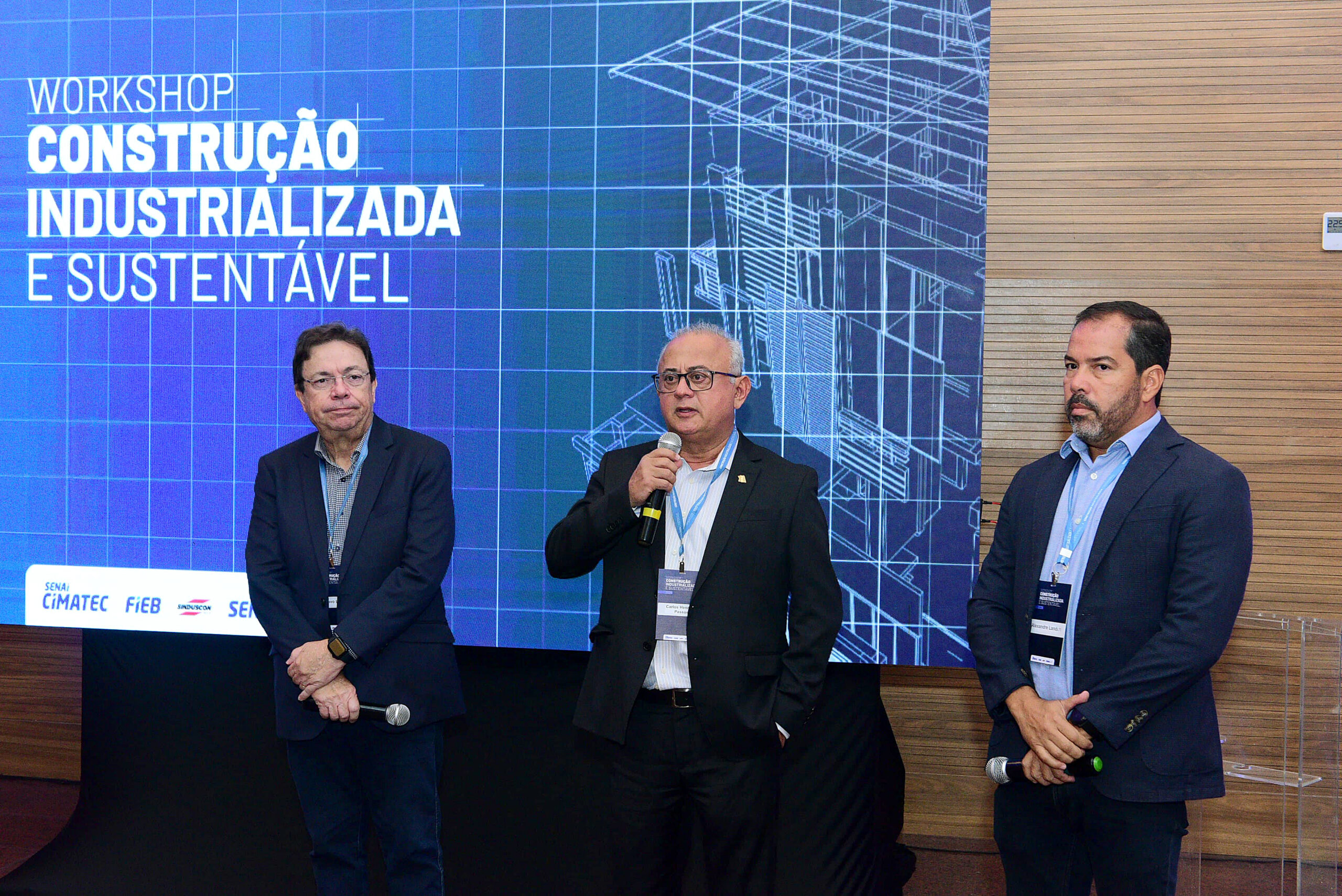 Workshop no SENAI CIMATEC discute inovação e desenvolvimento na construção civil