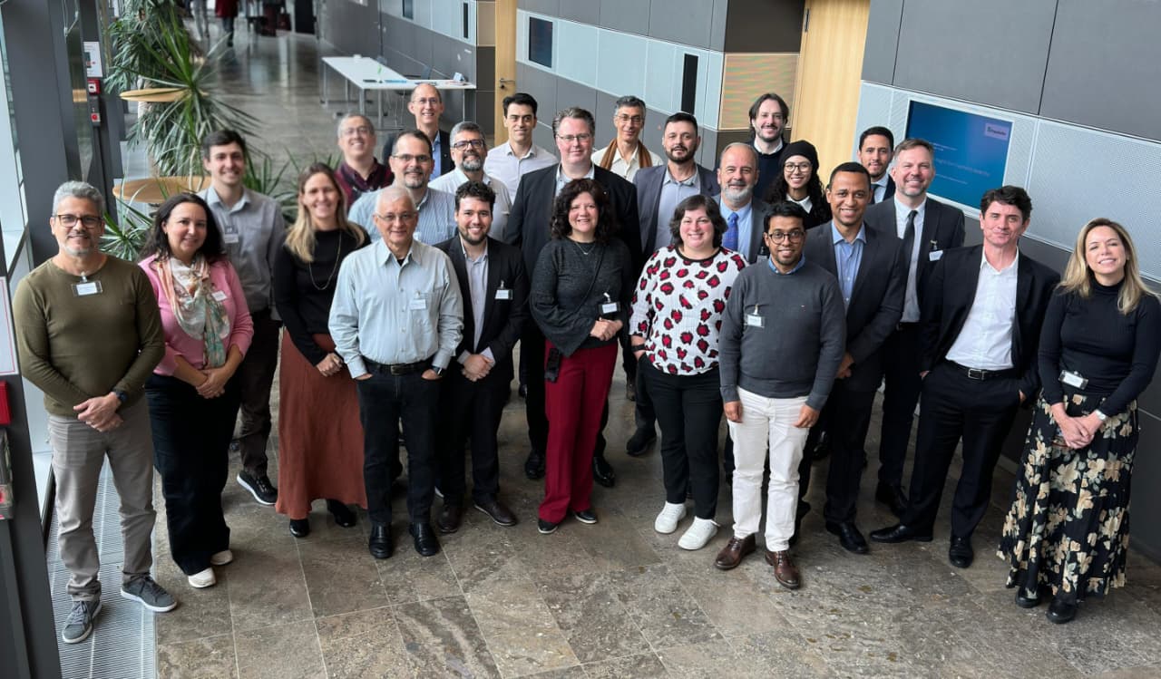 QuIIN fortalece cooperação internacional durante missão técnica à Alemanha promovida pela EMBRAPII e Fraunhofer