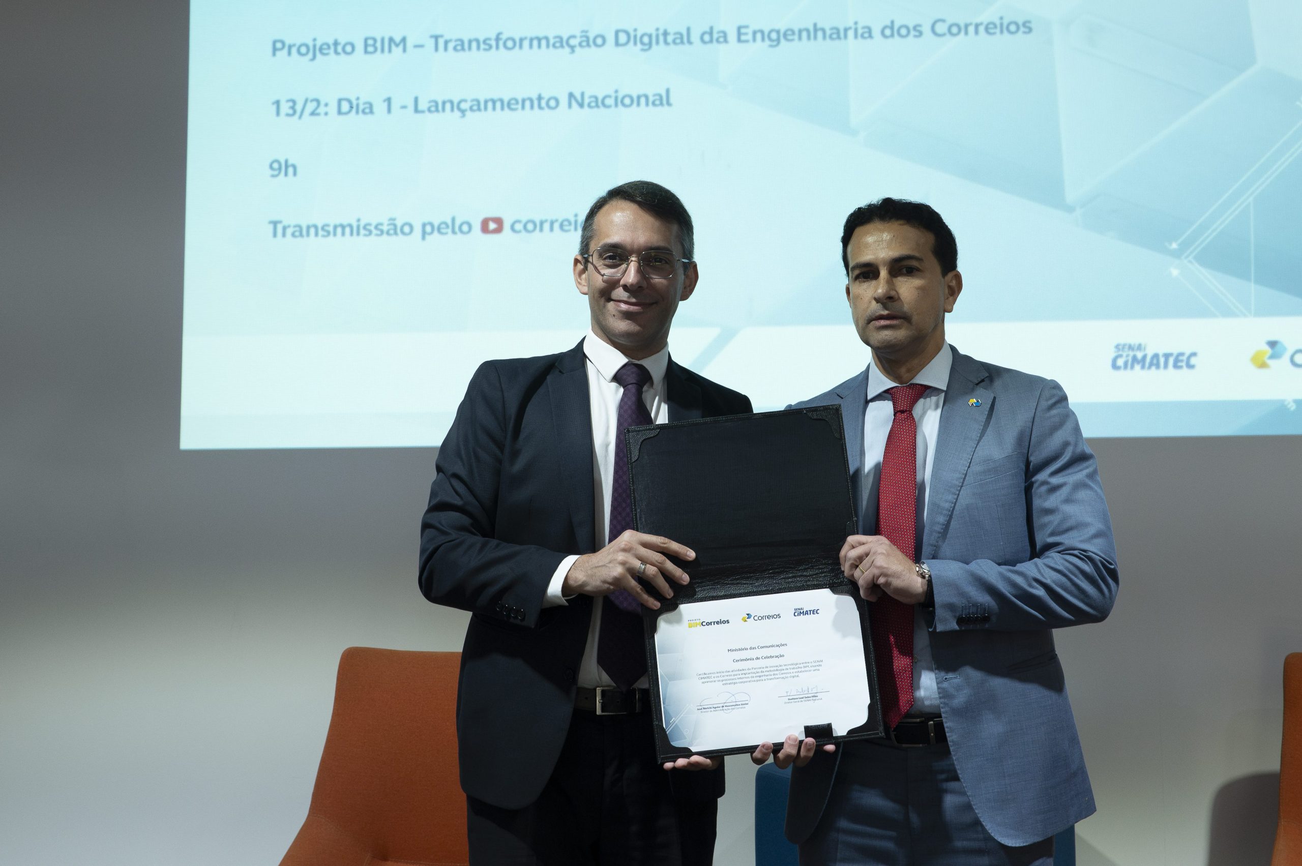 SENAI CIMATEC leva inovação aos Correios com tecnologia BIM