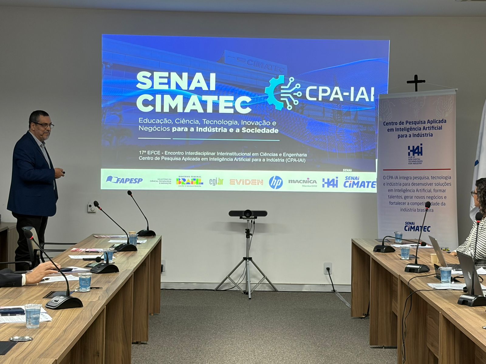 SENAI CIMATEC sedia encontro sobre Inteligência Artificial, educação e cibersegurança