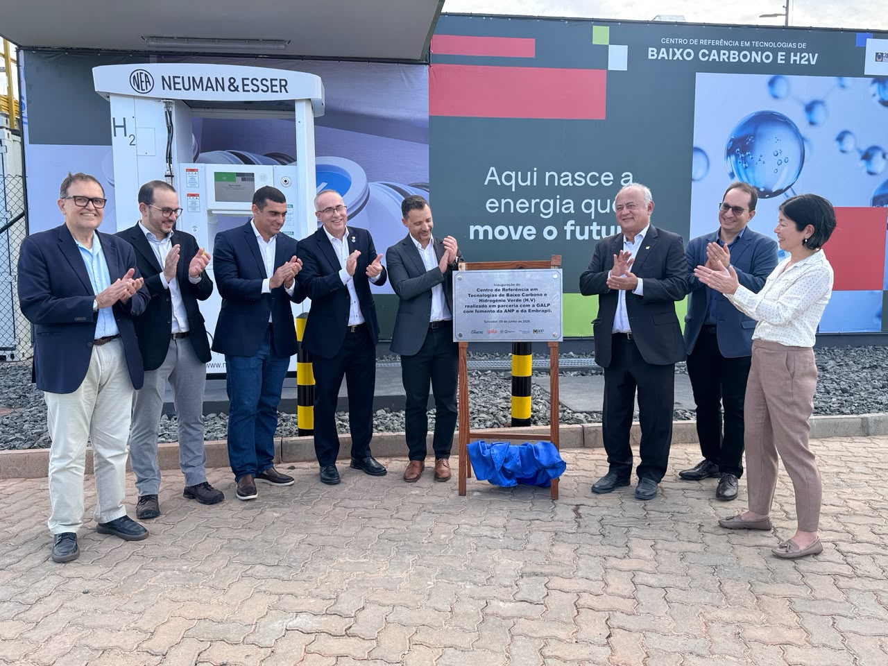SENAI CIMATEC, HYTRON e PETROGAL BRASIL (JV Galp/Sinopec) inauguram primeira planta piloto de hidrogênio verde da Bahia