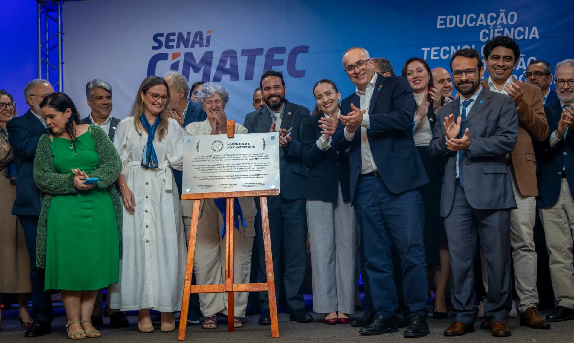 Universidade SENAI CIMATEC celebra excelência de pós-graduação stricto sensu com conquista da nota 7 da CAPES