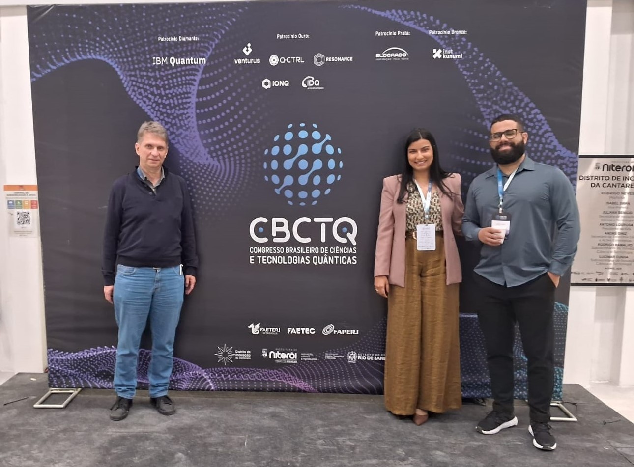 QuIIN participa do Congresso Brasileiro de Ciências e Tecnologias Quânticas 2026